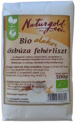 NaturGold bio alakor ősbúza fehérliszt 500 g - babamamakozpont