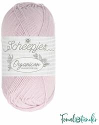 Scheepjes Organicon 204 Lavender Haze - halványlila biopamut