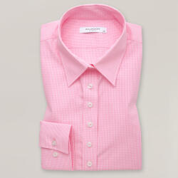 Willsoor Modern női rózsaszín ing kockás mintával 14947
