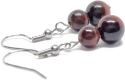 ZAFIR webshop Macskaszem ásvány fülbevaló