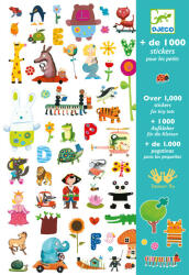 Djeco Matricák - 1000 matrica - 1000 stickers for little ones (CBO8950)