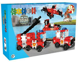 Clics Hero Squad Fire Brigade Box (BC007) Clics építõjáték clics (CGC18633-182)