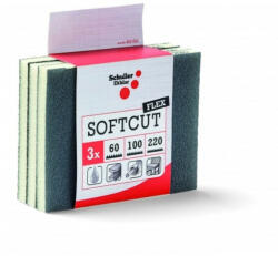 Schuller Eh'klar Softcut Flex P100 csiszolópárna - 125x100x12, 5 mm