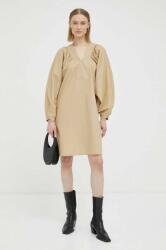 By Malene Birger pamut ruha bézs, mini, oversize - bézs 40