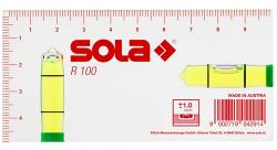 SOLA R 100 grün, Display Kicsi vízmérték 100x50x15mm (01622142)