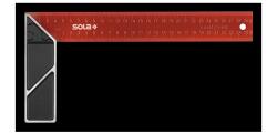 Sola SRC 500 asztalos derékszög alu 50x170mm piros (56014501)