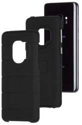 Case-Mate Samsung Galaxy S9 (SM-G960) tough mag telefonvédő (ultravékony, szilikon belső, közepesen ütésálló) fekete (CM036978)