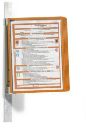 Durable Bemutatótábla tartó, Durable Vario® Magnet Wall 5, narancssárga (591409) - tobuy