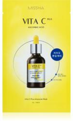 Missha Vita C Plus fehérítő gézmaszk C vitamin 27 g