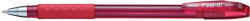 Pentel Golyóstoll kupakos 0, 35mm, háromszög fogózóna Pentel Feel it BX487-B, írásszín piros (BX487-B) - tobuy
