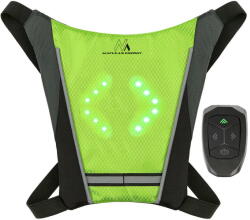 MACLEAN Rucsac Rucsac cu indicator LED Maclean, cu telecomanda, baterii MCE420 Lithum 3.7V 500mAh, 2xCR2032, rezistenta la apa: telecomanda IPx5, rucsac I (MCE420) - vexio