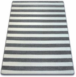 My carpet company kft Sketch szőnyeg - F758 szürke / fehér - Csíkok 140x190 cm (GR2188)