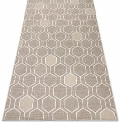 My carpet company kft Szőnyeg SPRING 20404558 Hatszög szizál, hurkolt - bézs 120x170 cm (B1237)