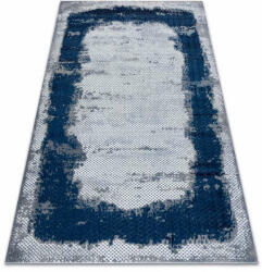 My carpet company kft CORE szőnyeg A004 árnyékolt - Structural, két szintű, kék / szürke 180x270 cm (AT4074)