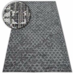 My carpet company kft Fonott sizal szőnyeg LOFT 21145 boho elefántcsont/ezüst/szürke 140x200 cm (DEV1071)