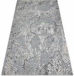 My carpet company kft Szőnyeg SOLE D3842 hexagoane lapos szövött szürke / bézs 140x190 cm (BA046)