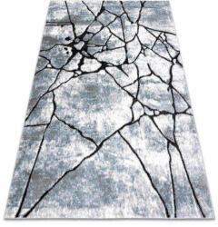 My carpet company kft Modern COZY szőnyeg 8873 Cracks, repedt beton - világos szürke / kék 160x220 cm (O079)