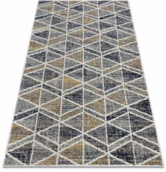 My carpet company kft Modern szőnyeg MUNDO D7891 gyémánt, háromszögek 3D szabadtéri szü (BA157)