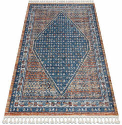 My carpet company kft Modern szőnyeg BELLE BG58A sötétkék / bézs Rojt 120x170 cm (E029)