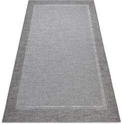 My carpet company kft Fonott sizal szőnyeg boho 46201575 Keret szürke 160x230 cm (B1537)
