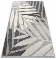 My carpet company kft Feel szőnyeg 1827/16811 LEVELEK szürke / krém 180x270 cm (MO114)