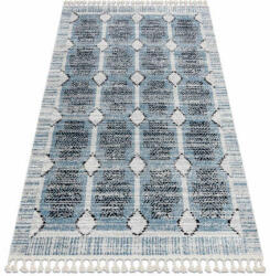 My carpet company kft Modern szőnyeg BELLE BR22A bézs / kék Rojt 200x290 cm (E064)