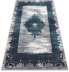 My carpet company kft CORE szőnyeg W9797 Rozetta - Structural, két szintű, kék / szürke 120x170 cm (AT4127)