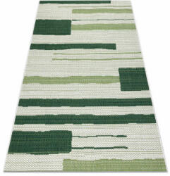 My carpet company kft Szőnyeg COLOR 19676362 SISAL vonalak bézs / зелен 200x290 cm (B1440)