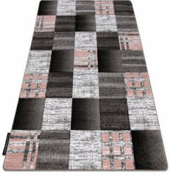 My carpet company kft ALTER szőnyeg Siena négyzetek szürke 140x190 cm (GR3150)