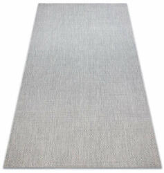 My carpet company kft Fonott sizal flat szőnyeg 48663/037 ezüst egyenruha 160x230 cm (B374)