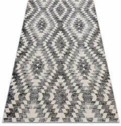 My carpet company kft Modern szőnyeg MUNDO D7461 gyémánt 3D szabadtéri szürke / bézs 20 (BA214)