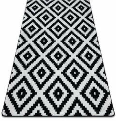 My carpet company kft Sketch szőnyeg - F998 krém/fekete- Négyzetek Ruta 180x270 cm (GR1946)