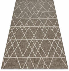 My carpet company kft Fonott sizal floorlux szőnyeg 20508 taupe / pezsgő HÁROMSZÖGEK 20 (DEV746)