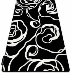 My carpet company kft HAMPTON szőnyeg Rosa rózsa, virágok fekete 160x220 cm (GR4780)