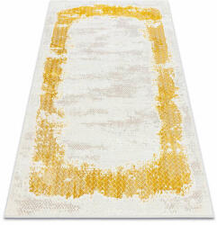 My carpet company kft CORE szőnyeg 004A árnyékolt - Structural, két szintű, elefántcsont / arany 160x220 cm (AT4185)