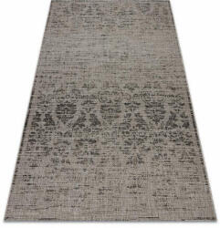 My carpet company kft Fonott sizal floorlux szőnyeg 20211 ezüst / FEKETE 160x230 cm (DEV418)