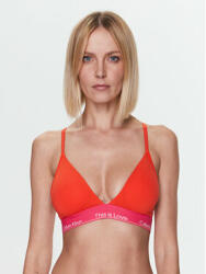 Calvin Klein Underwear Sutien Bralette Light Lined 000QF7282E Roșu