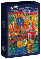Bluebird Puzzle 1000 db-os puzzle - Hundertwasser - The 30 Days Fax Painting, 1996 (60258)