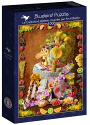 Bluebird Puzzle 1000 db-os puzzle - La Cantatrice Gâteau inspirée par Arcimboldo (90384) (90384)