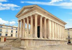 Bluebird Puzzle 90374 - Maison Carrée, Nimes - 1000 db-os puzzle (90374)