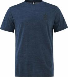 Bula Pacific Solid Merino Wool Tee Denim S T-Shirt (720611-DENIM-S)