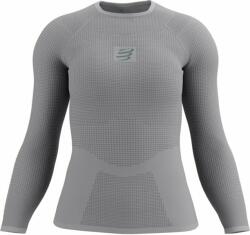 Compressport On/Off Base Layer LS Top W Gri S Lenjerie termică (AW00127B_100_00S)