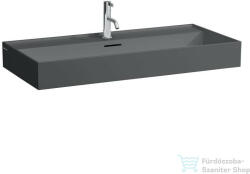 Laufen Kartell 100x46 cm-es csiszolt aljú mosdó, Graphite matt H8163377581041 (H8163377581041)