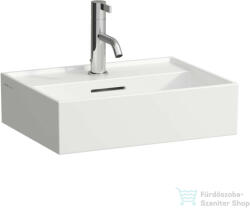 Laufen Kartell 45x34 cm-es csiszolt aljú mosdó LCC bevonattal, fehér H8183304001041 (H8183304001041)