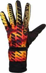 La Sportiva Winter Running Gloves Evo M Black/Yellow S Mănuși pentru alergare