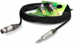 Sommer Cable Stage 22 Highflex SGN5 Negru 10 m (SGN5-1000-SW)