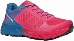 Scarpa Spin Ultra Rose Fluo/Blue Steel 40 Pantofi de alergare pentru trail
