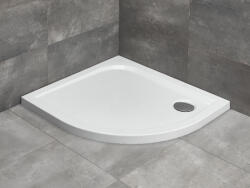 Radaway Delos E Jobbos akril zuhanytálca 90x80 ajándék szifonal SDE8090-01R (SDE8090-01R)