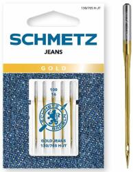 Schmetz Set 5 ace Jeans Gold Line Schmetz, finete ac 100, sistem ac 130/705 H (717477) - cusutsibrodat