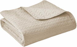  MOXIE bársonyos steppelt ágytakaró Szín: Krém, Méret: 70x150
